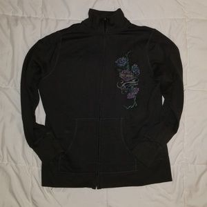 Cute Harley Davidson zip up sweatshirt